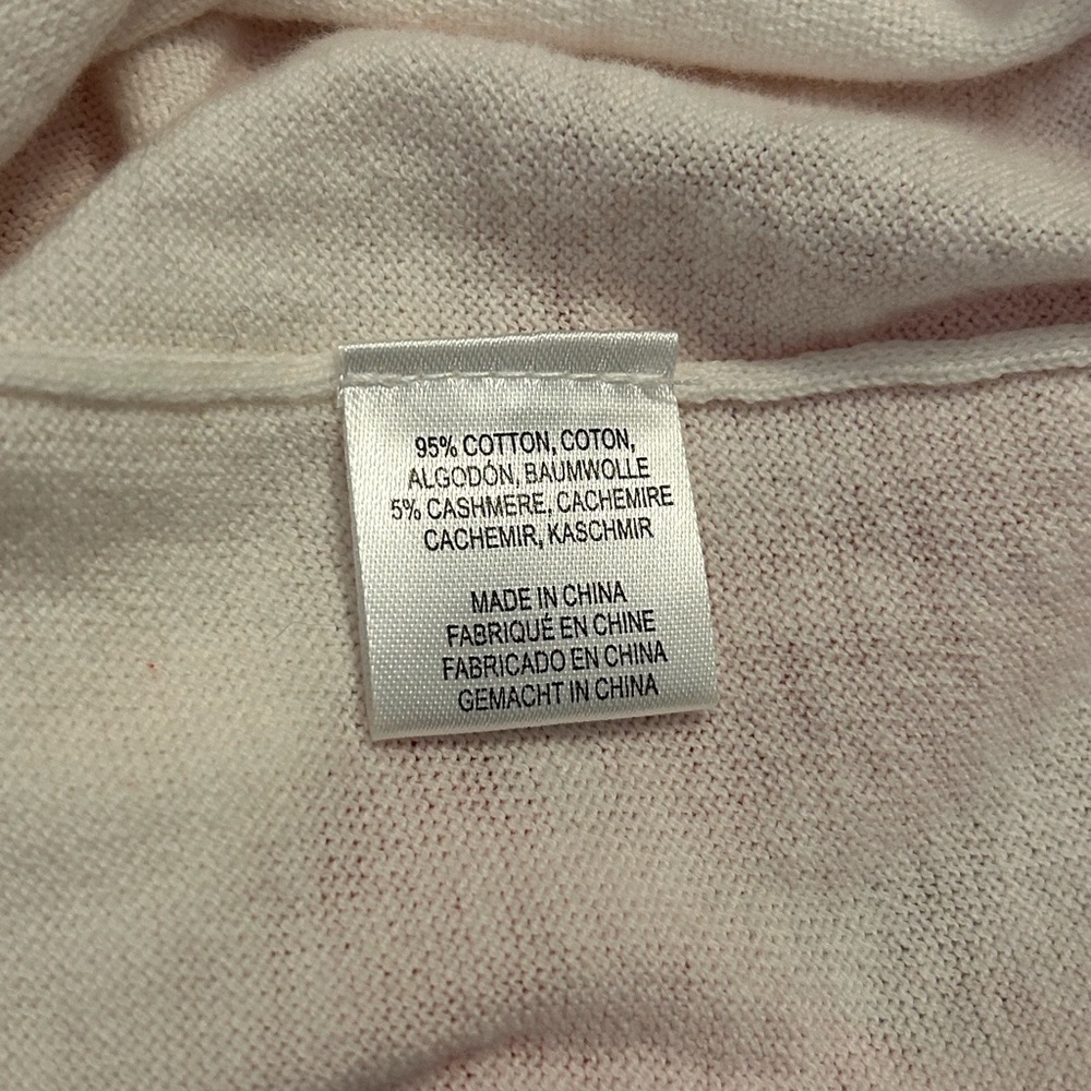 Minnie Rose cashmere and cotton blend sweater - Picture 8 of 8